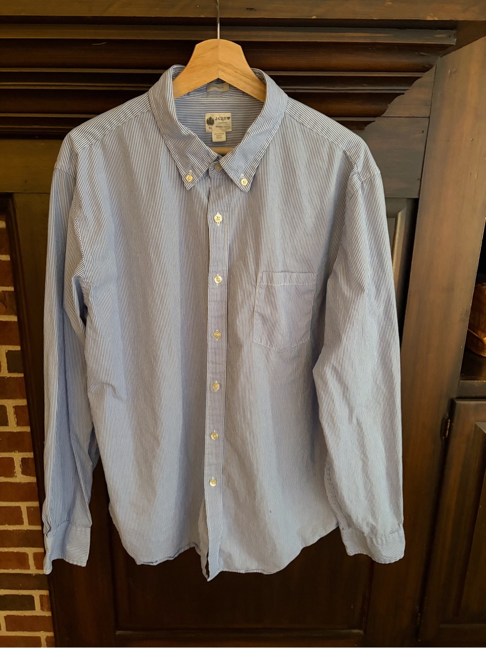 J Crew men’s button down 100% cotton sz XL